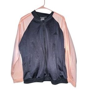 Adidas Floral Embossed Track Jacket